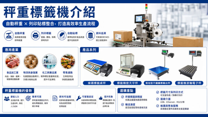 秤重標籤機介紹